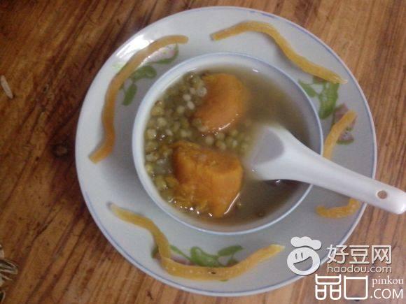 绿豆薏米红薯汤
