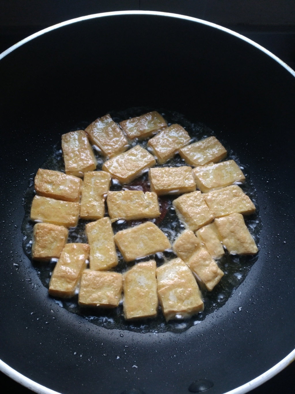 茄汁煎豆腐步骤3