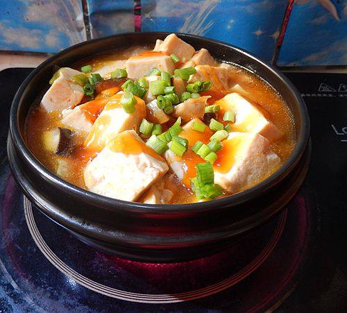 砂锅豆腐煲步骤8