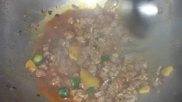 牛肉豆腐红汤步骤6