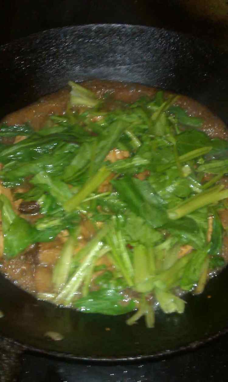 菠菜炖豆腐步骤7