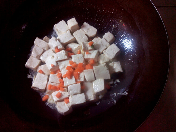 苦苣酱豆腐步骤5