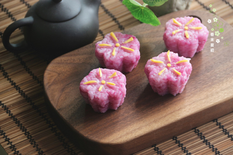 樱花形寿司饭团步骤15