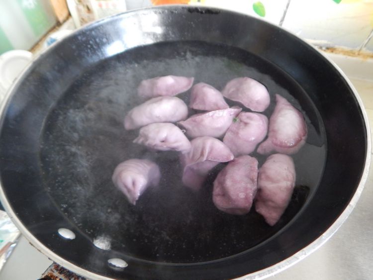 紫薯韭菜饺子步骤10