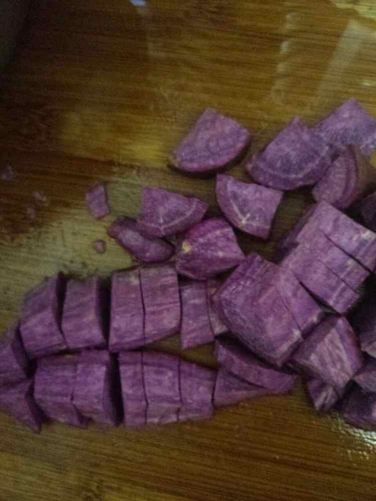 紫薯燕麦豆浆步骤3