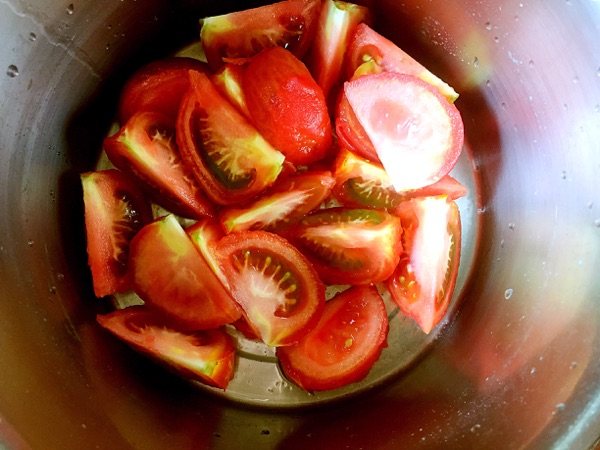 西红柿烩豆腐步骤7